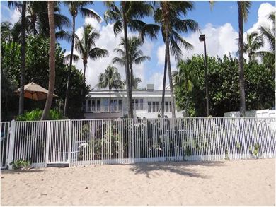 The beach is your backyard